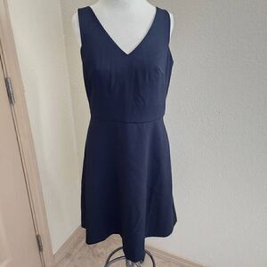 The Loft little black V-neck dress size 4 NWT